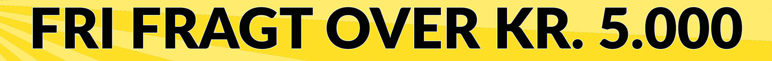 Fri fragt over kr. 2.000